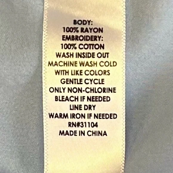 Crown and Ivy Blue Women's Top - Picture 4 of 4